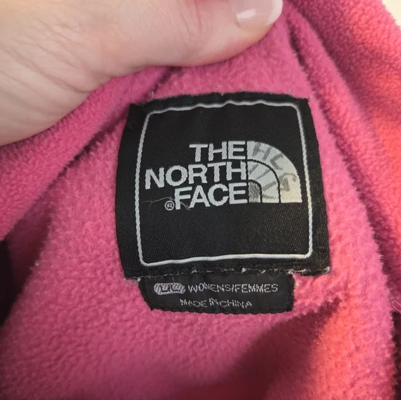 The North Face Vibrant Pink Fleece Jacket - Picture 6 of 8